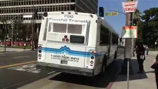 Foothill Transit 2003 Orion International Orion V 40' CNG #1343 | Coin Lloyd's Transit Hub