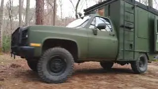Public Land Riding...Squarebody M1010 Camper....New BFGoodrich KM3&rsquo;s