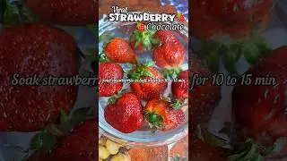 viral chocolate strawberry🍓🍫 #chocolatestrawberries #strawberry #chocolate #food #viral #trending