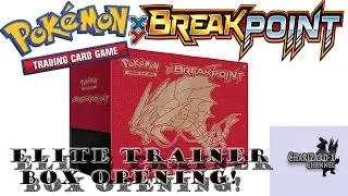 Открытие коробки элитного тренера Gyarados &mdash; карты Pokemon Xy Breakpoint