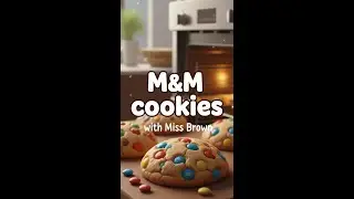 M&M Cookies recipe  with Miss Brown #kidssongs2025 #kidsrecipies
