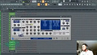 Making a Fire RnB Beat with Free Alpha VST | Slime Green Beats