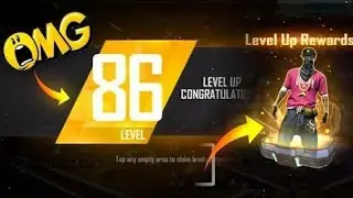 LEVEL UP IN FREE FIRE 86 LEVEL