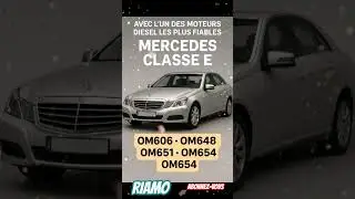La Mercedes Classe E avec les moteurs diesel les plus fiables 🔧💨