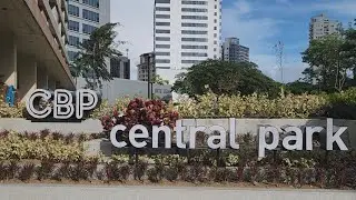 Walking Tour At The New Central Park Near Ayala Center Cebu