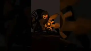 Impactor Astro Toilet firing - Prisma 3d animation. #skibiditoilet #prisma3d #animation