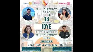 Inter District Youth Exchange | IDYE | RID 3170 | Outgoing | RID 3040 | Indore |