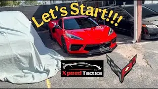 Rebuilding my Wrecked/Crashed C8 Corvette Part 1