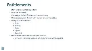 Managing Support Entitlements in Dynamics 365 Customer Engagement