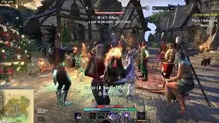 Merry Christmas! - Christmas party flash mob in Auridon | The Elder Scrolls Online