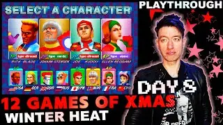 Let's Play WINTER HEAT (Saturn, 1991) 🎄 The 12 Games of Xmas 🎄 Day 8 of 12
