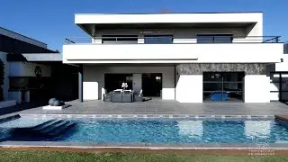 Villa contemporaine d&rsquo;architecte &agrave; vendre &agrave; Pau, vue Pyr&eacute;n&eacute;es - 240 m&sup2; - prestations de luxe