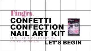 Fing'rs Heart2Art: How To - Confetti Confection