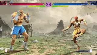 Sagat vs Dhalsim (Hardest) - Street Fighter 6. | Epic Battle