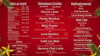 Christmas Signature Drinks