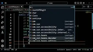 Java Program to Count of Digits in a Number | Java Problem on Loops