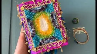 The Treasure Book: A Mini Keepsake Journal full of Gemstones, Jewels and Crystal Healing Magic
