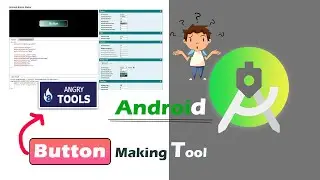 Button Maker in Android Studio | Angry Tools | Dynamic Button Making Tools #8