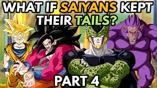 What if SAIYANS Kept Their TAILS? (Part 4)