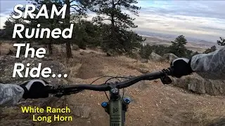 SRAM испортила поездку | Видео от лица велосипедиста из Колорадо