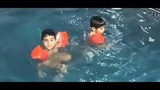 Swimming and diving by Hirad and Mahan @hiradandmahan #cutebaby #baby #cute #funny 