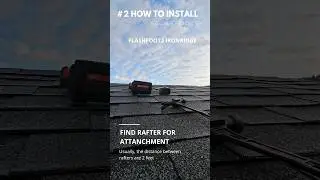 How to install a solar foot? 🧑&zwj;🔧 ☀️💙 flashfoot2 ironridge #solarpanels #solarenergy #ironridgesolar