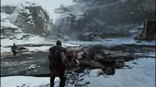 God of War - Kratos vs Ogre