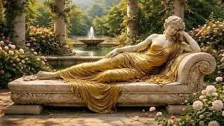 💧🌿 Greek Garden Ambience | Sanctuary of Ariadne | Fountain of Quiet Devotion (1 Hour)