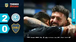BELGRANO 2 - 0 BOCA I Resumen del partido | #TorneoBetano 2024