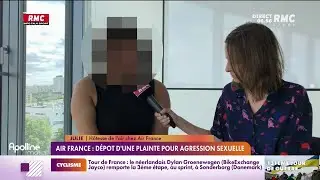 Julie est hôtesse de l'air à Air France et témoigne d'une agression sexuelle