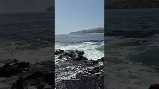 Watching the tide roll in at Muckross Head