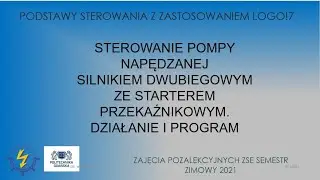 STEROWANIE POMPY LOGO7!