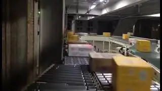 YL high speed wave sorter/ hi-speed swing wheel sorting conveyor with DWS for parcel sorting