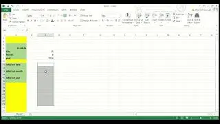 DATE and TIME FUNCTIONS in excel