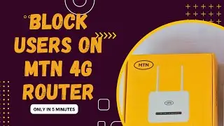 Блокировка пользователей на маршрутизаторе MTN 4G