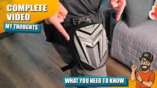 Water‑Resistant Motorcycle Leg Bag Review &ndash; Riding Gear!