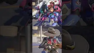Dva and Ashe interaction - Overwatch 2
