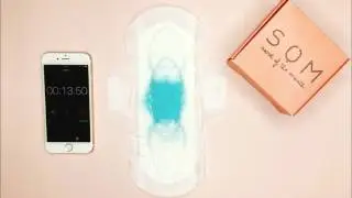 Korean Sanitary Pad Review #26 Bodyfit Organic 100% Soon Myun Cover   Test 1