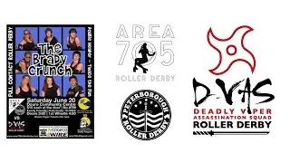 Area 705 Peterborough Roller Derby vs Toronto DVAS P1 20 June 2015