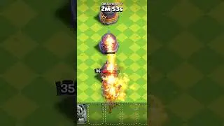 battle machine vs every level roster || #coctrend #clashofclans #coc #cocshorts #battlemachine