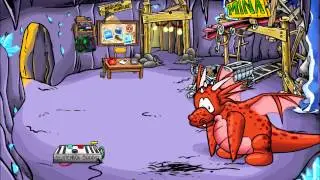 Club Penguin - Medieval Party 2012 - Mine Theme