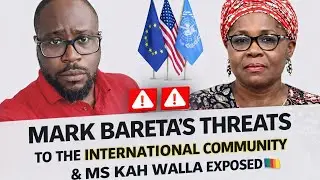 🚨🚨Dreaded Ambazonia General Mark Bareta THREATS to THE INTERNATIONAL COMMUNITY  and Ms Kah Walla