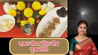 सकट चौथ की पूजा कैसे करें? | Sakat Chauth Puja Guide 🌙 #puja #winter #vrat #fast #viral #video