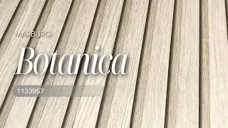 Marburg | Botanica | 1133957 | Beige, Wood, Fluted Panel, Monochrome, Illusion, 3D, Natural