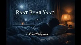 Raat Bhar Yaad 💔 | Sad Lo-Fi Hindi Song | Broken Heart Midnight Music | Midnight Sukoon