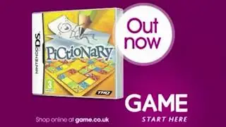Pictionary Nintendo DS Game Store UK Advert
