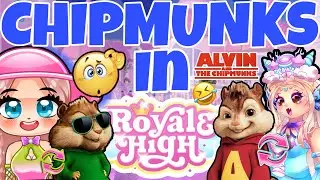 ROYALE HIGH 🏰 TROLLING WITH @Lil_MamaPlayz ✨ AS ALVIN & THE CHIPMUNKS! #royalehigh #roblox