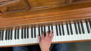 Old School He's Sweet I Know piano tutorial by Aaron Franklin - Muzicnet