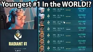 This 14 Years Old gets #1 RADIANT in the World?! | Darxcioo