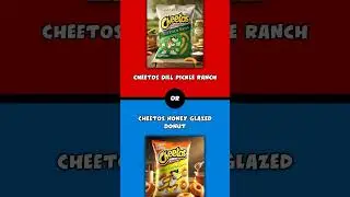 What Will You Choose? #Cheetos #SnackChallenge #FoodMashup #ViralSnacks